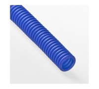 Гофра для трубы 25 мм синяя (30 метров)